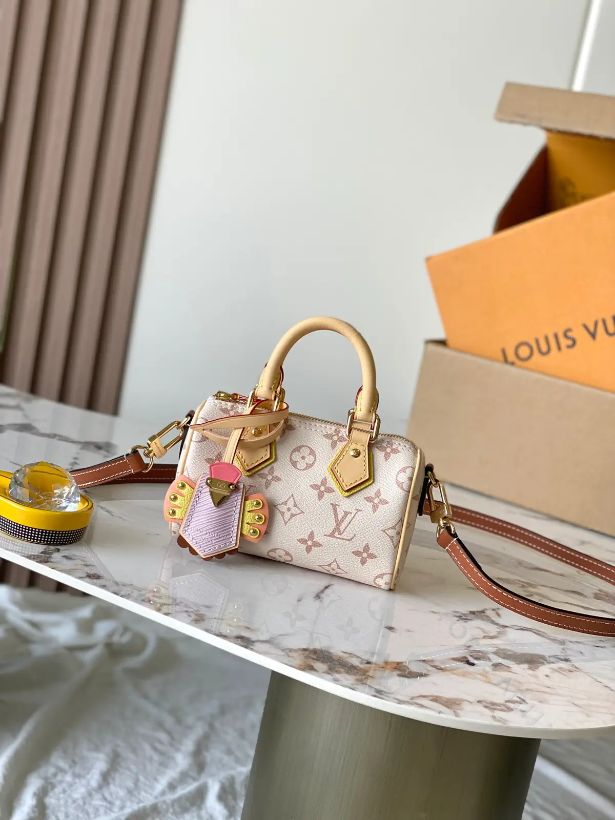 Louis Vuitton Nano Speedy Monogram Top Handle Bag image 1
