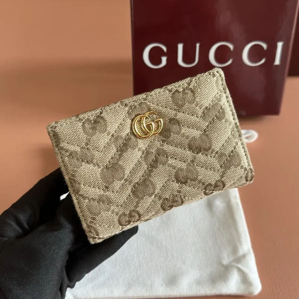 Gucci GG Marmont Canvas Wallet image 1