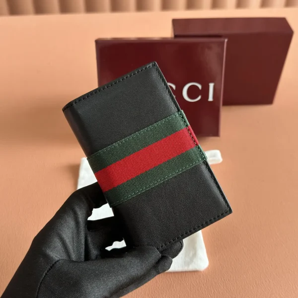 Gucci Web Stripe Card Holder image 1