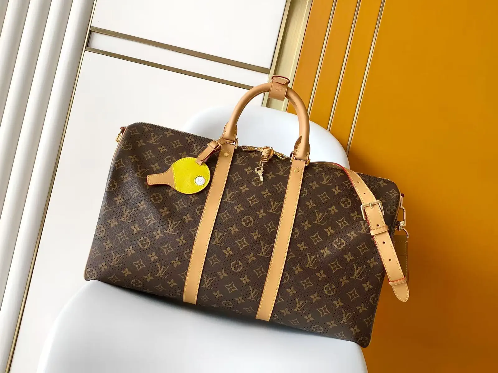 Louis Vuitton Keepall Bandoulière 50 Monogram Duffle Bag image 1