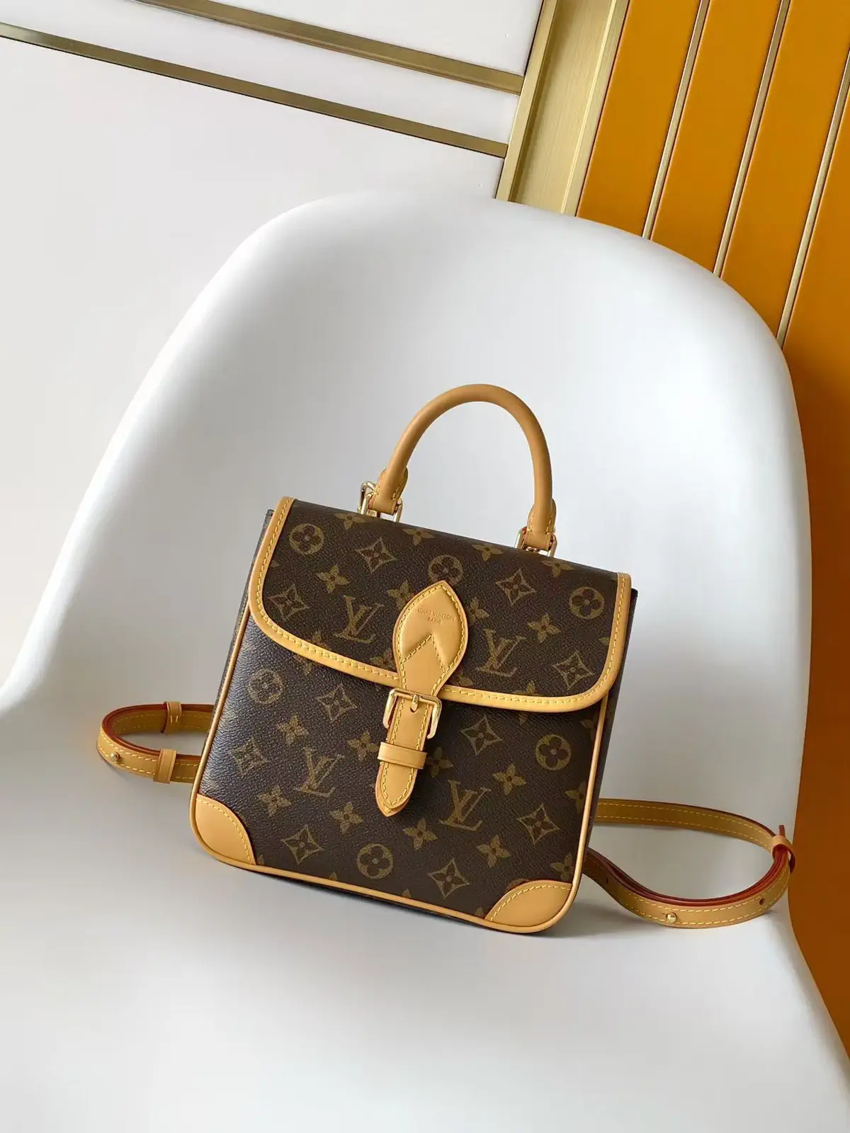 Louis Vuitton Monogram Diane Small Backpack image 1