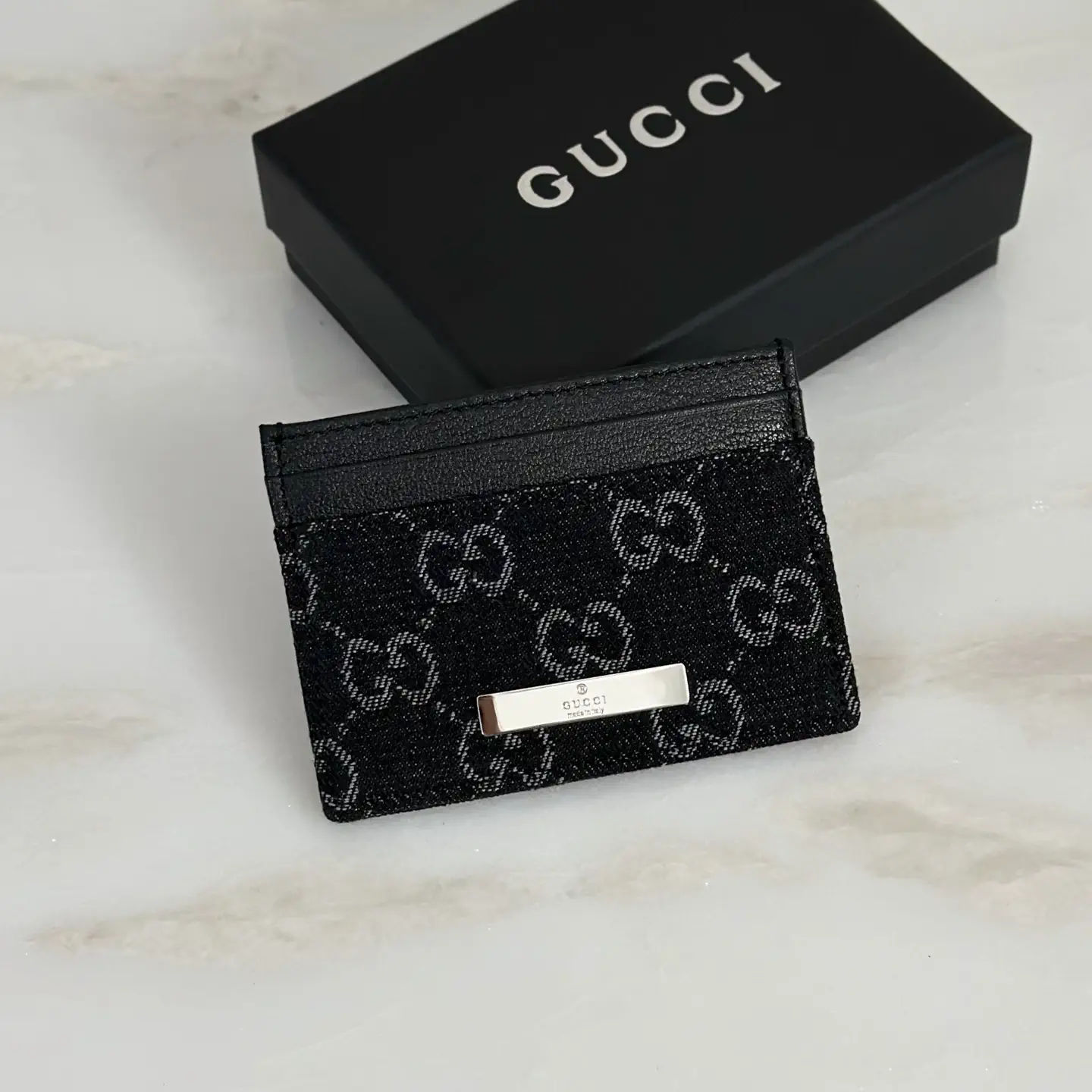 Gucci Monogram Card Holder image 1
