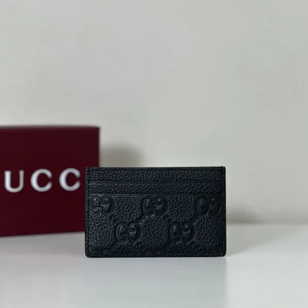 Gucci GG Embossed Card Holder image 1