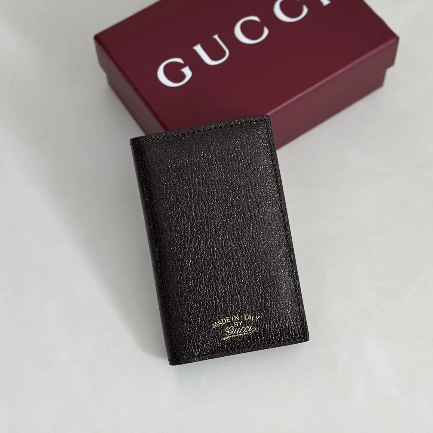Gucci Dark Brown Card Holder image 1