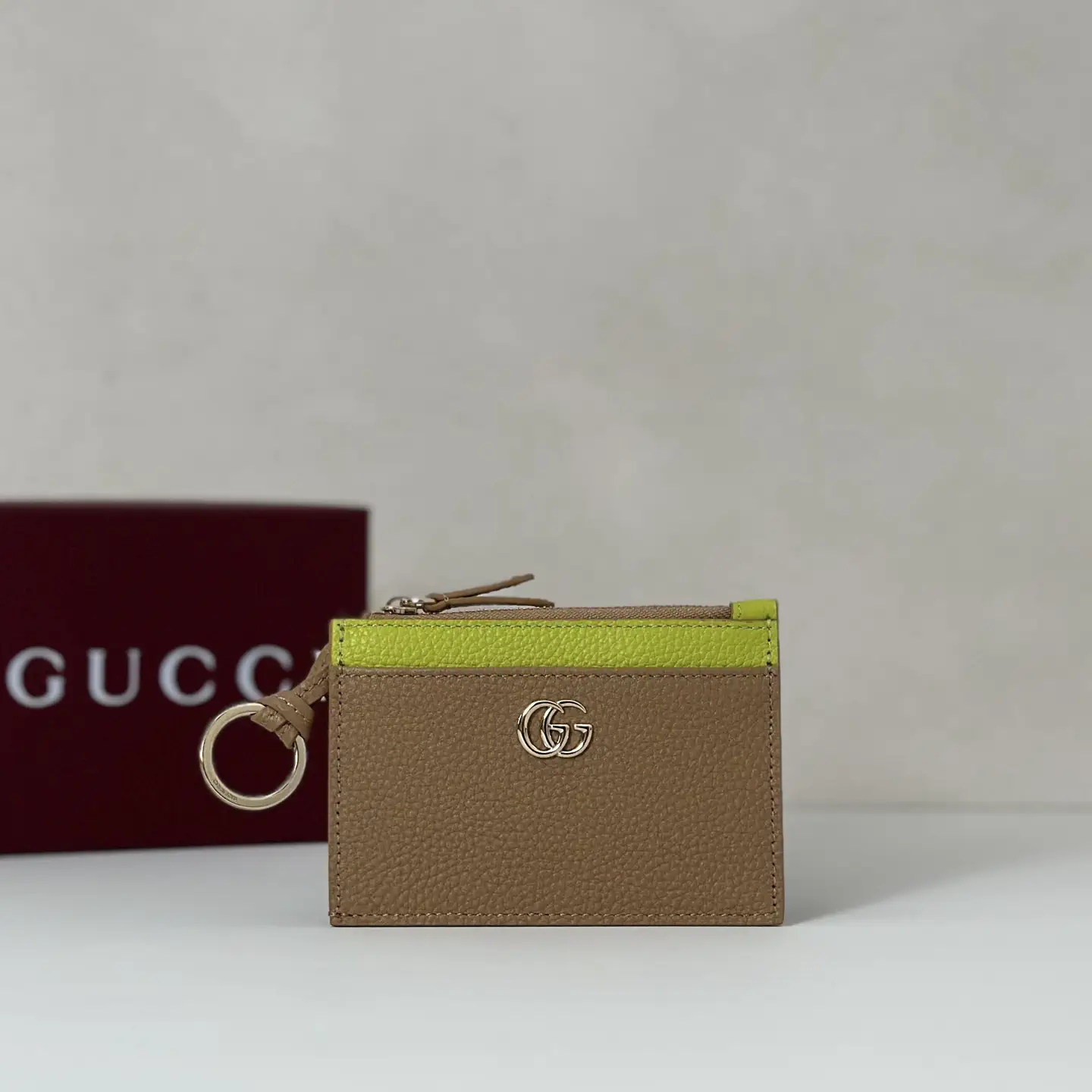 Gucci Card Holder with Key Ring image 1