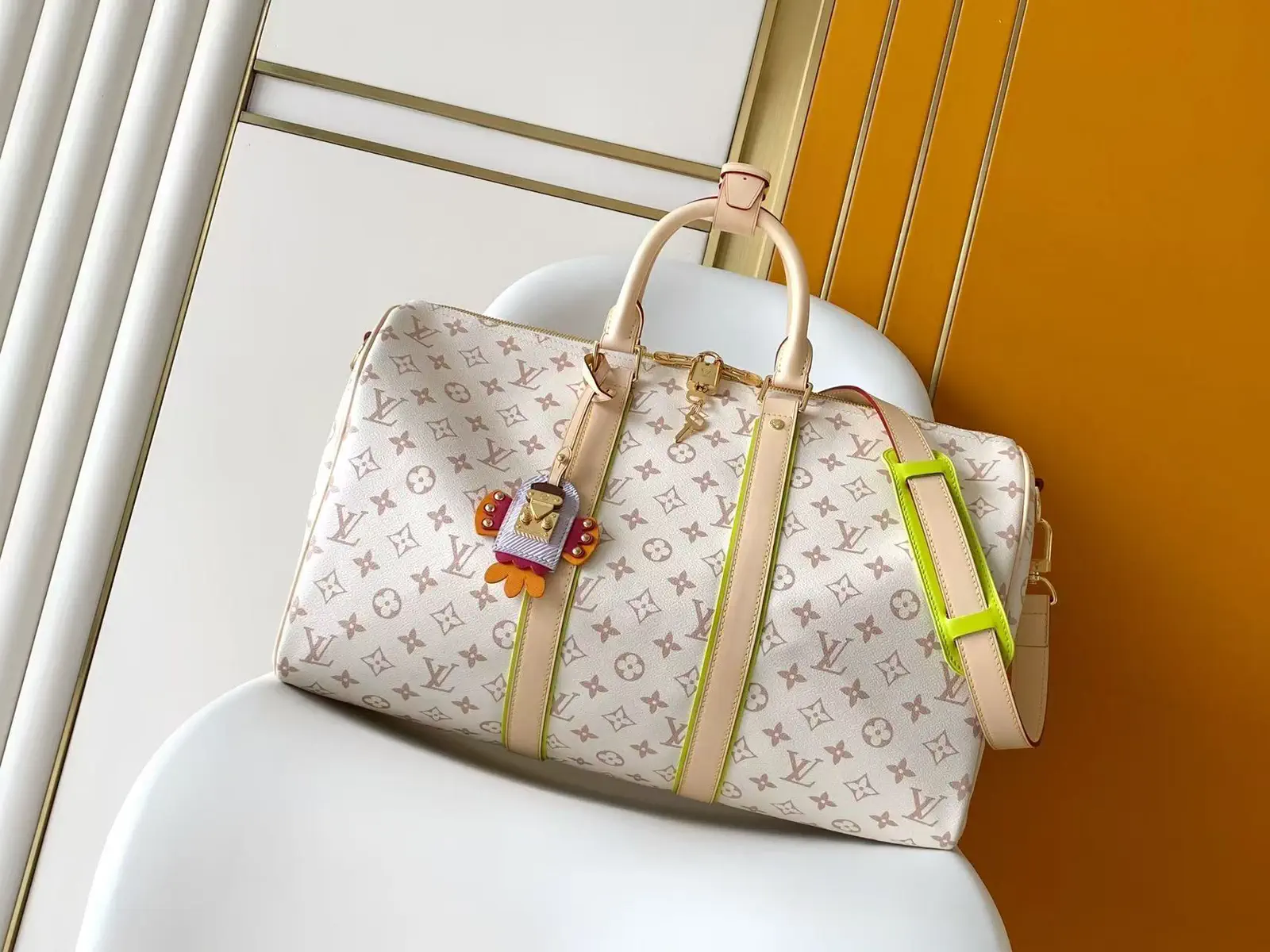 Louis Vuitton Keepall Bandoulière 45 Monogram Duffle Bag image 1