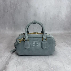 Miu Miu Matelasse Top Handle Bowling Bag image 1