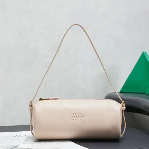 Miu Miu Beige Cylindrical Shoulder Bag image 1