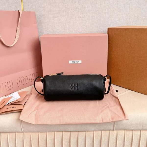 Miu Miu Black Cylindrical Shoulder Bag image 1
