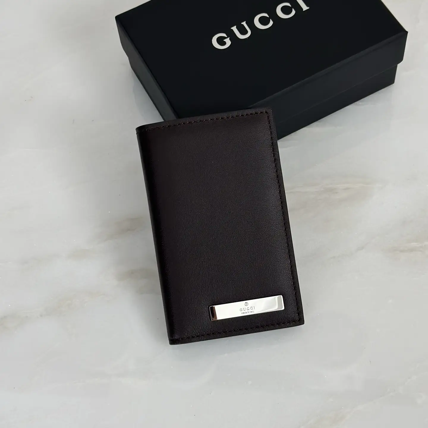 Gucci Dark Brown Card Holder image 1
