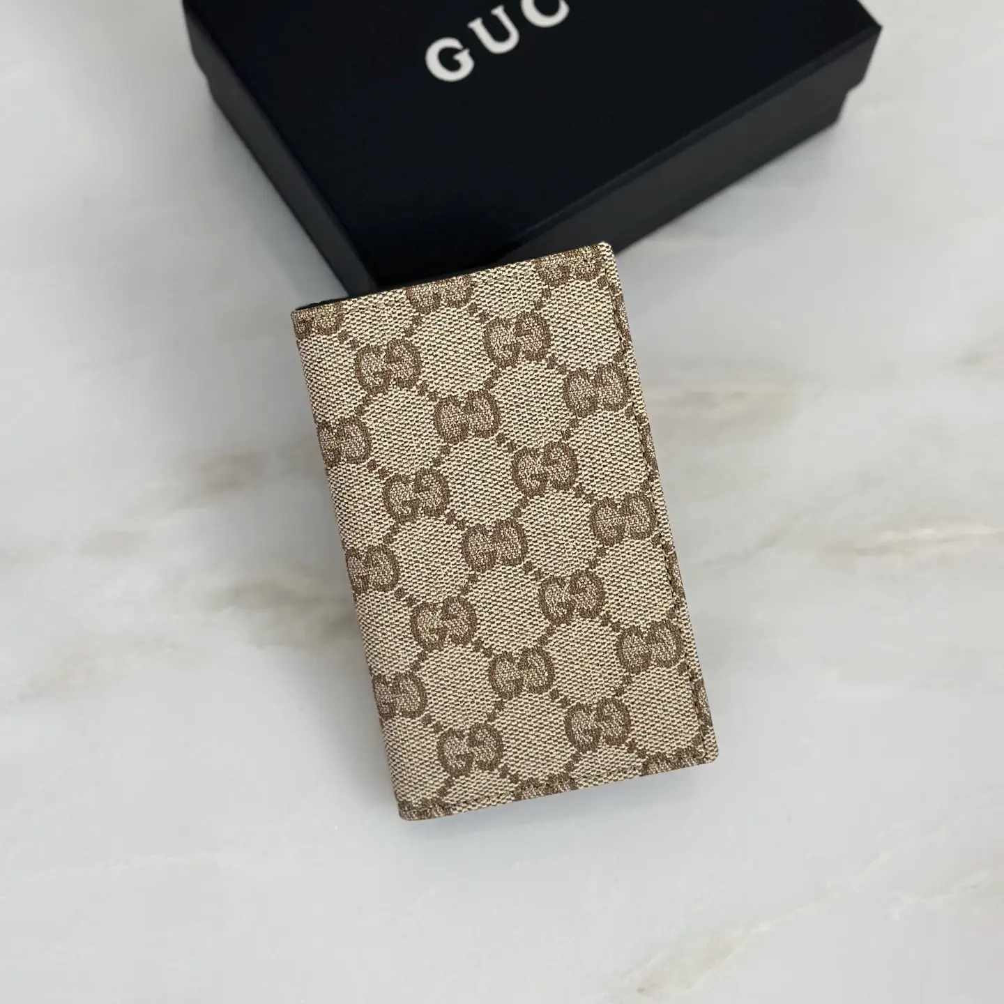 Gucci Monogram Card Holder image 1