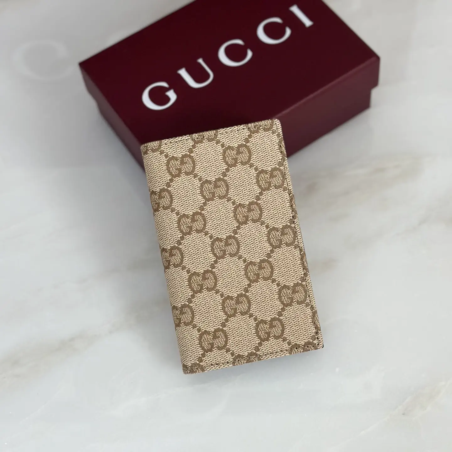 Gucci Monogram Card Holder image 1