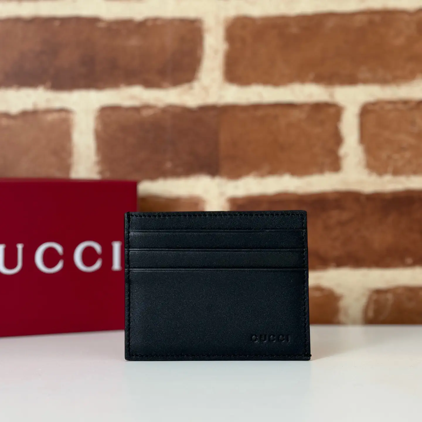 Gucci Black Card Holder image 1