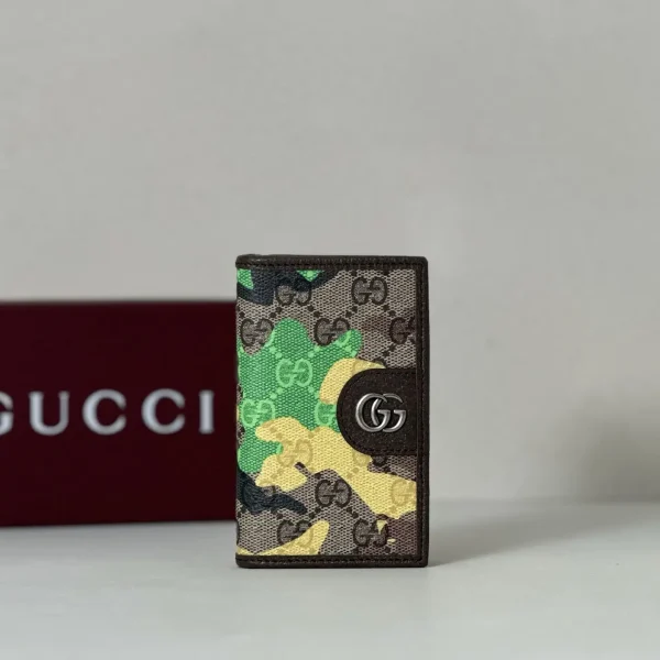 Gucci Camouflage Monogram Card Holder image 1