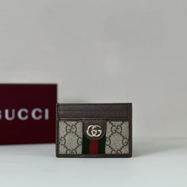 Gucci Monogram Card Holder image 1
