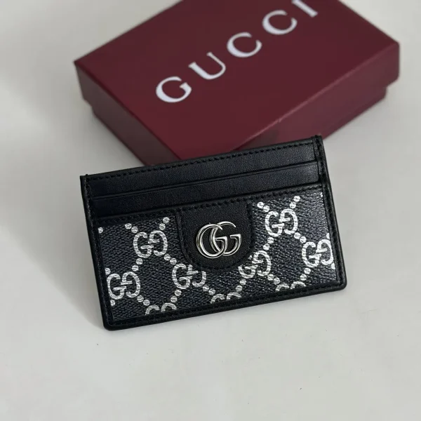 Gucci Monogram Card Holder image 1