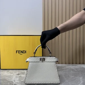 FENDI Peekaboo Style Top Handle Bag image 1