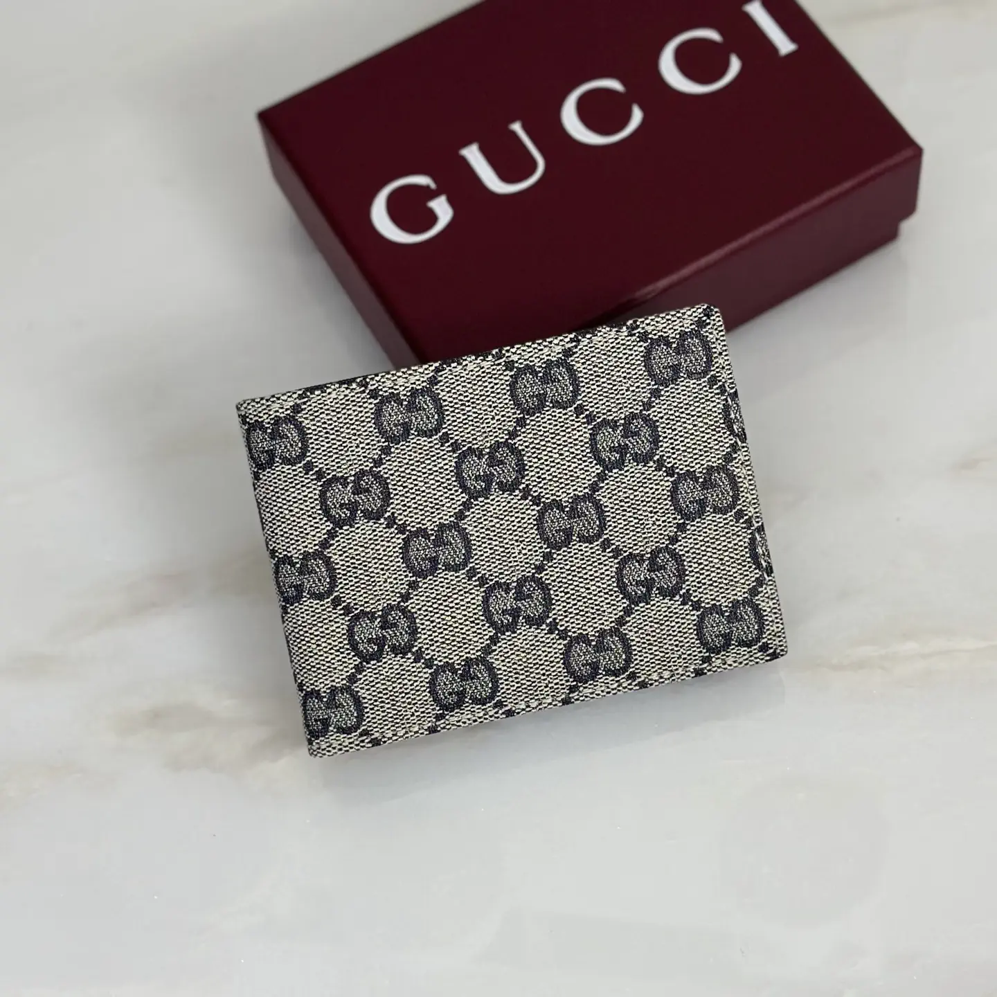 Gucci Monogram Card Holder image 1