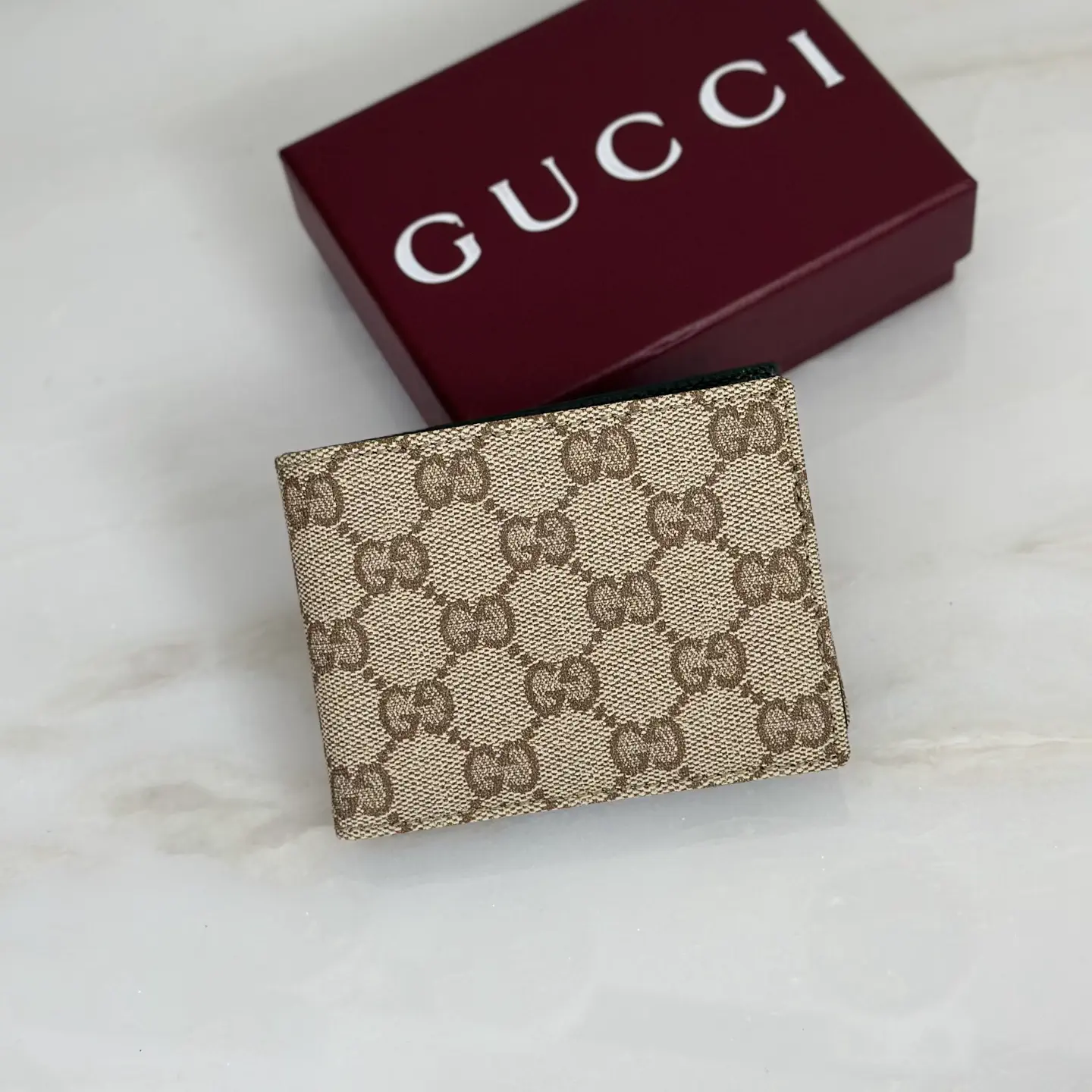 Gucci Monogram Card Holder image 1