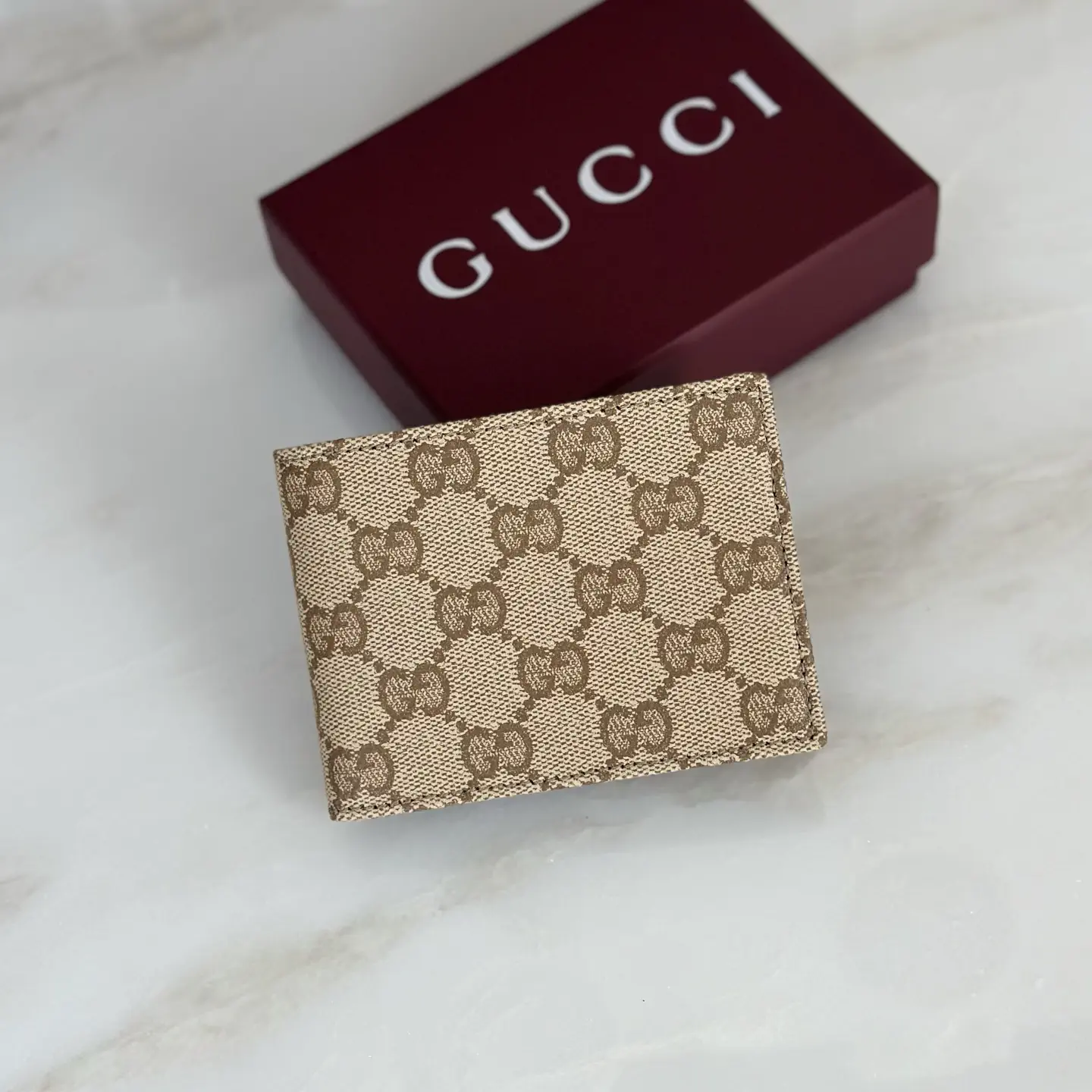 Gucci Monogram Card Holder image 1