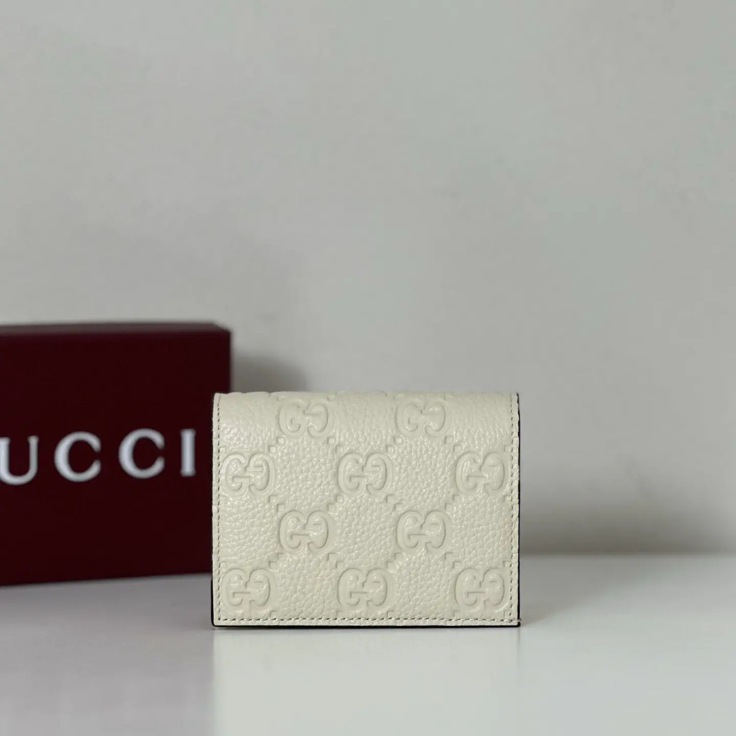Gucci GG Embossed Card Holder image 1