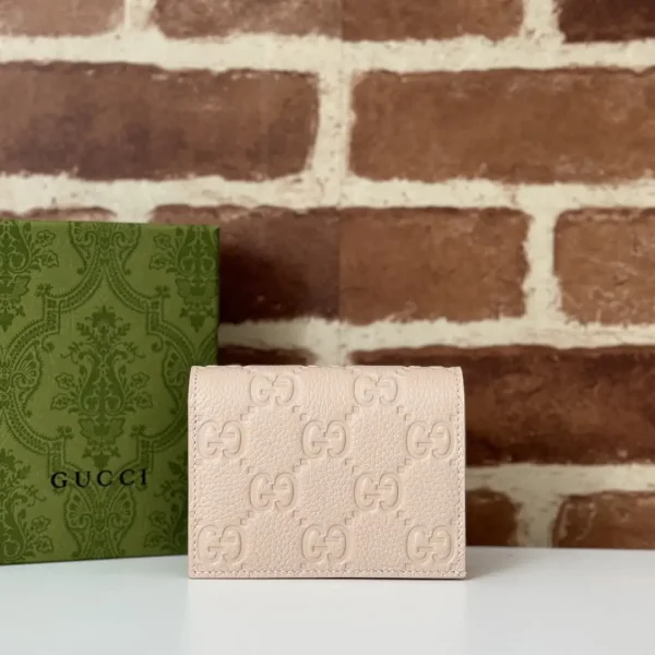 Gucci GG Embossed Card Holder image 1