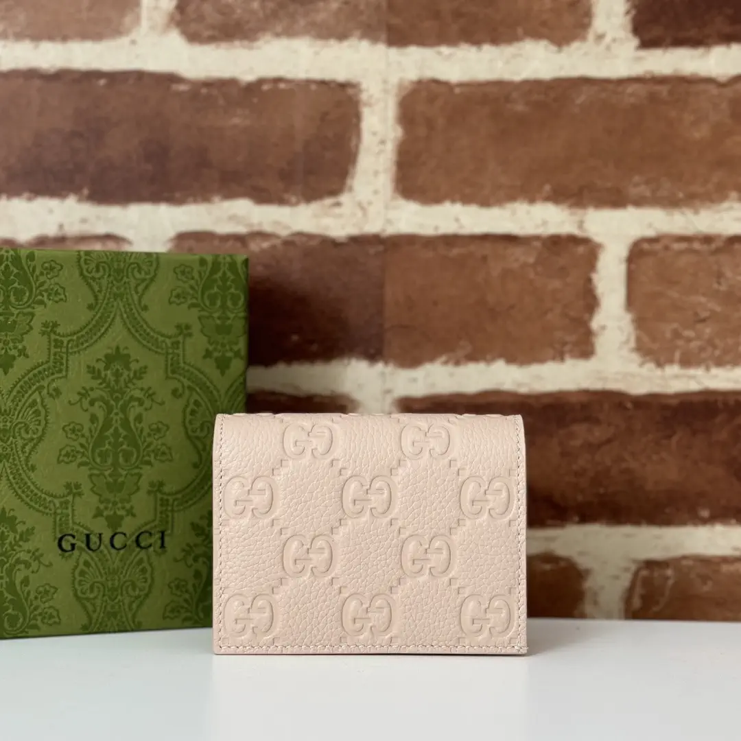Gucci GG Embossed Card Holder image 1