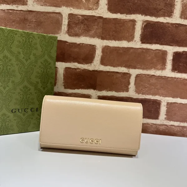 Gucci Cream Beige Long Wallet image 1