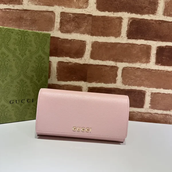 Gucci Light Pink Long Wallet image 1