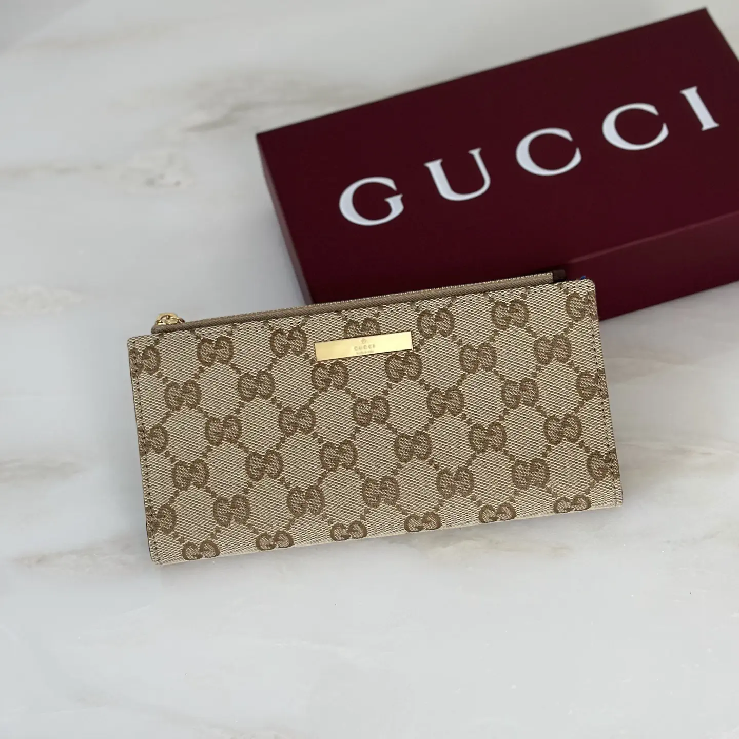 Gucci Monogram Long Wallet image 1