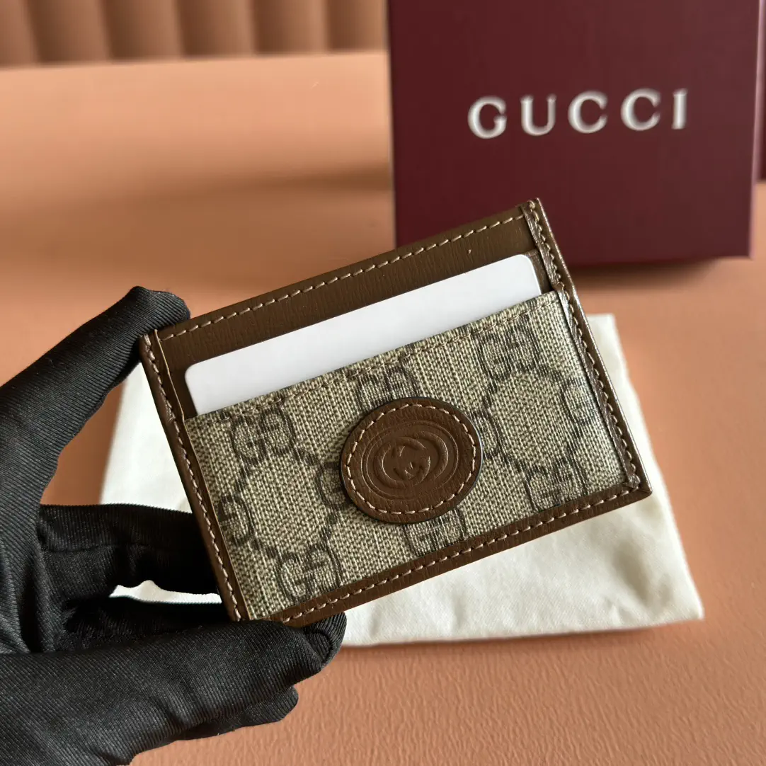 Gucci Monogram Card Holder image 1