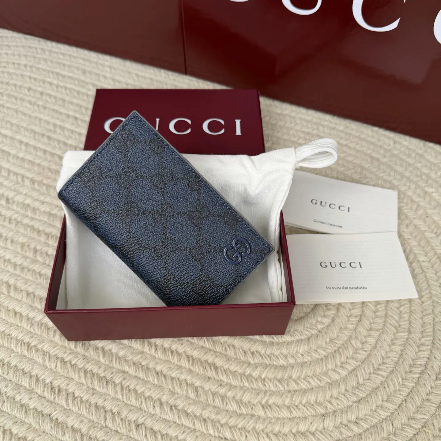 Gucci Monogram Card Holder image 1