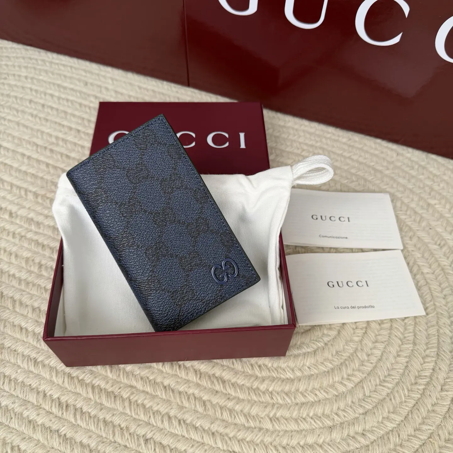 Gucci Monogram Card Holder image 1