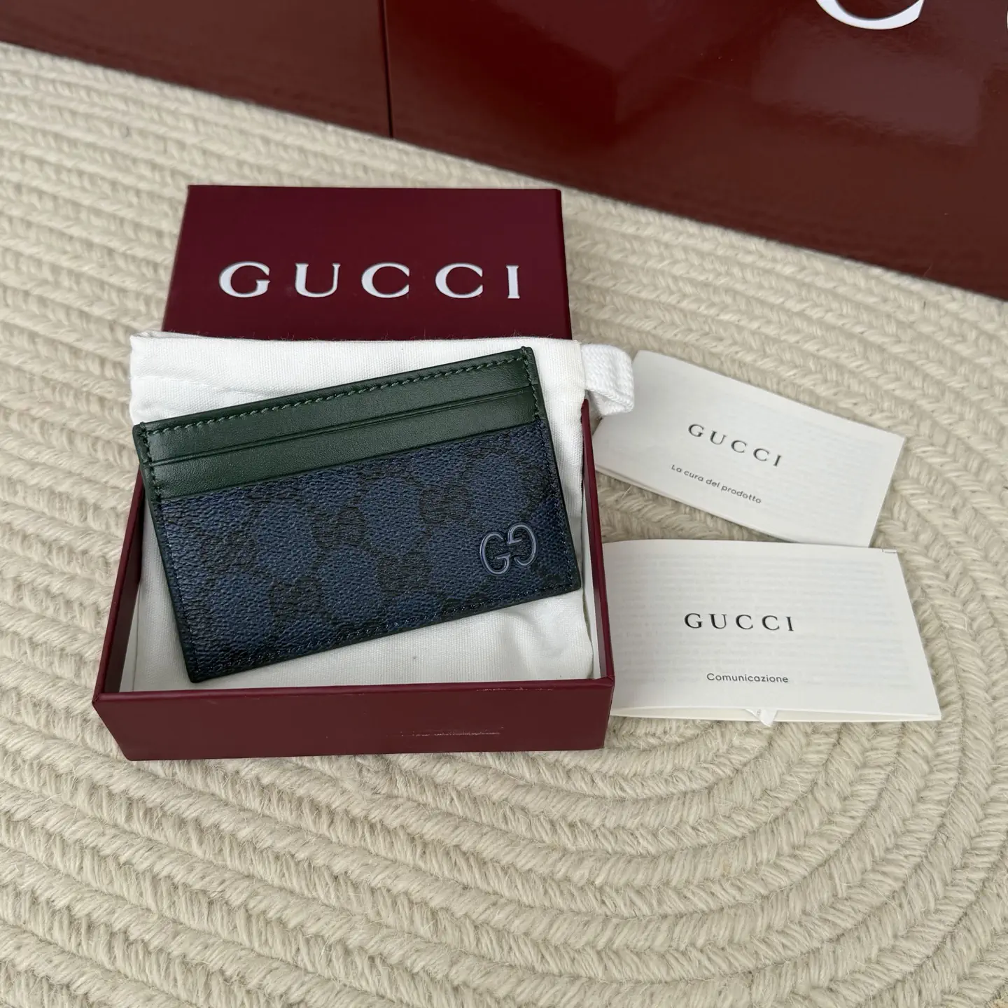 Gucci Monogram Card Holder image 1