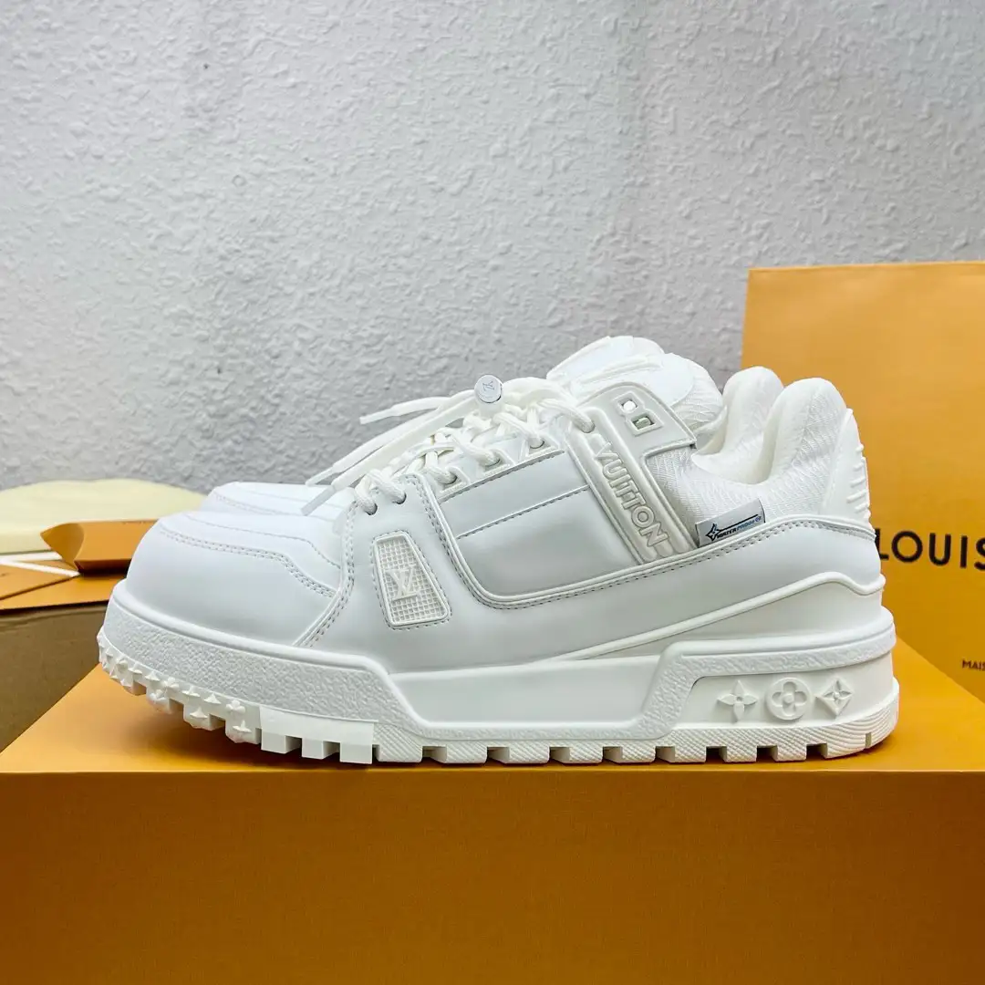 P370 Runway-Style Chunky Trainer Sneakers image 1