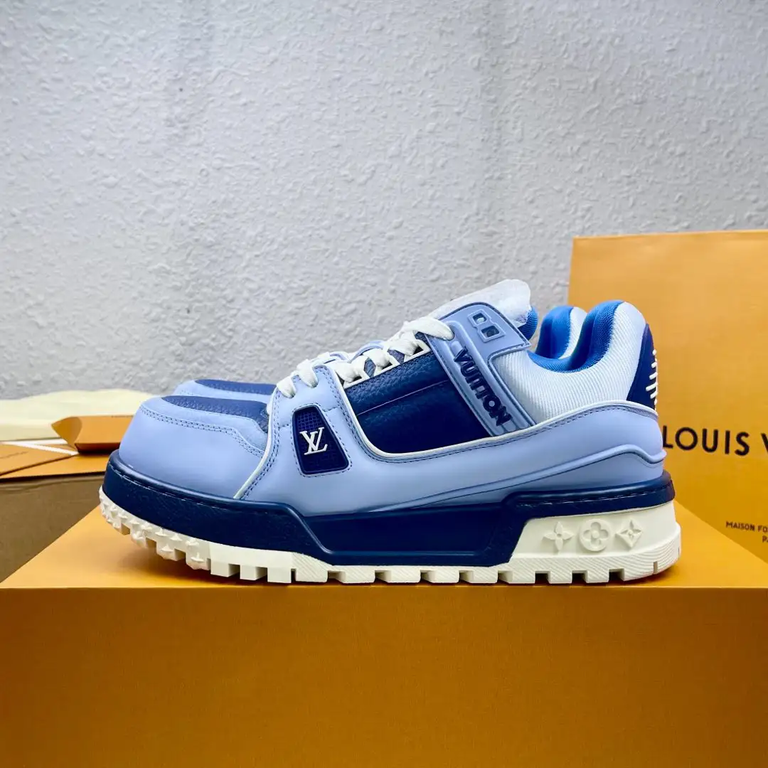 P370 Runway Style Puffy Trainer Low-Top Sneakers image 1