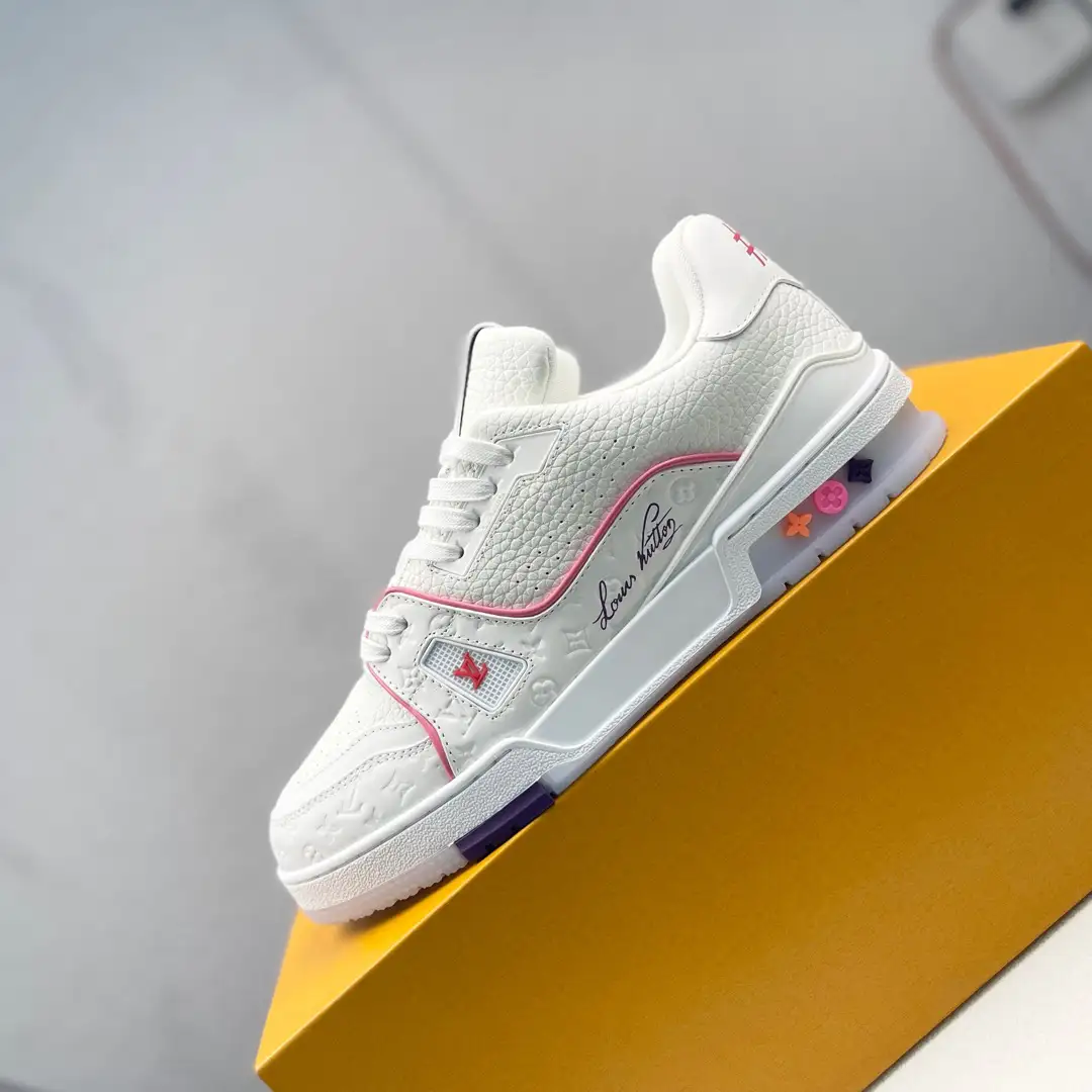 LOUIS VUITTON Trainer Lace-Up Low-Top Sneakers Limited Edition image 1