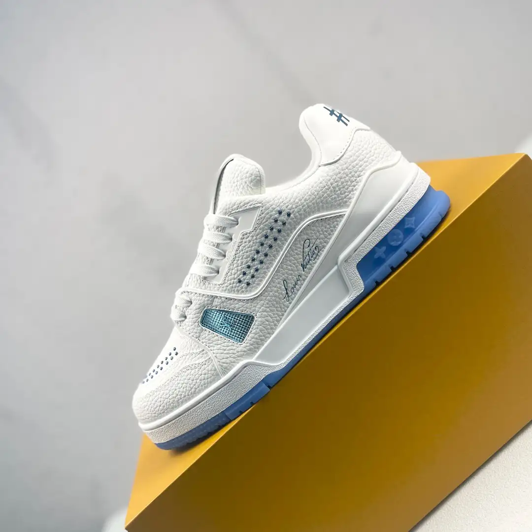 Louis Vuitton Trainer Low-Top Lace-Up Flat Sneaker Limited Edition image 1