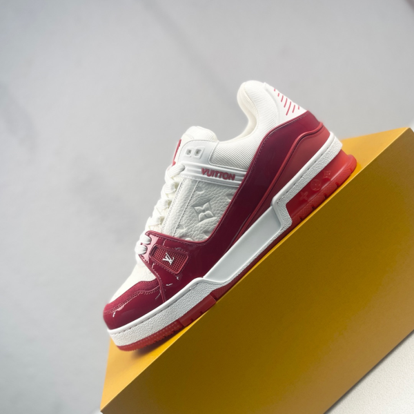 Louis Vuitton Trainer Low-Top Lace-Up Flat Sneakers image 1