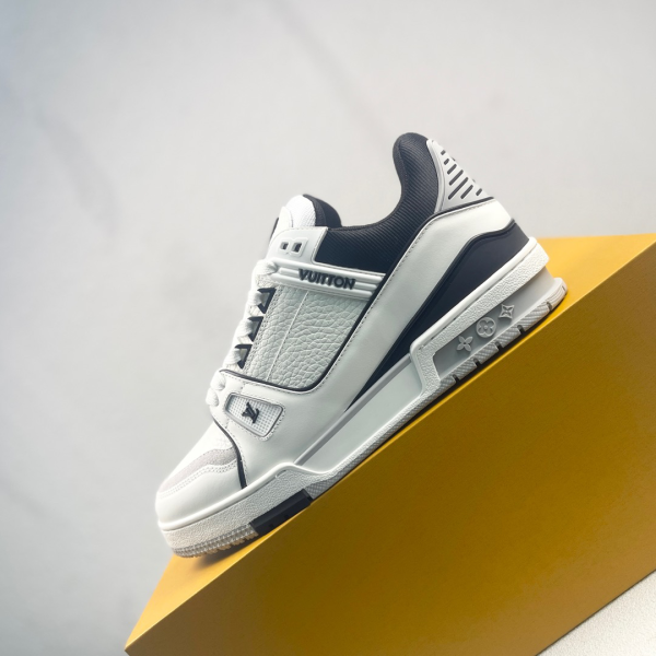 Louis Vuitton Trainer Low-Top Lace-Up Flat Sneakers image 1