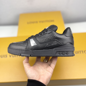 Louis Vuitton Trainer Low-Top Lace-Up Flat Sneaker image 1