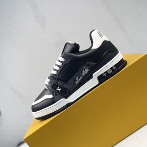 Louis Vuitton Trainer Low-Top Lace-Up Flat Sneaker image 1