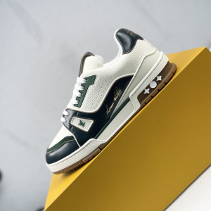 Louis Vuitton Trainer Low-Top Lace-Up Flat Sneaker image 1