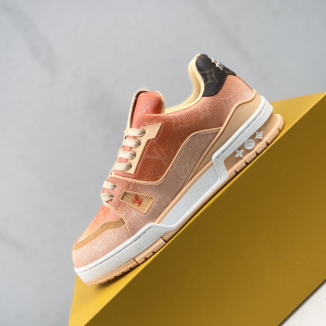 Louis Vuitton Trainer Low-Top Lace-Up Flat Sneaker image 1