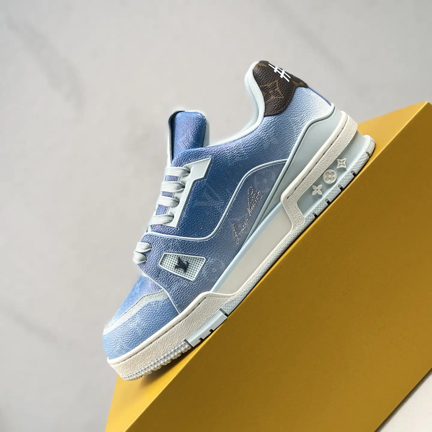 Louis Vuitton Trainer Low-Top Lace-Up Flat Sneaker image 1