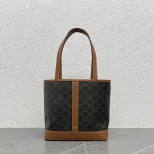 CELINE Triomphe Canvas Small Cabas Tote Bag image 1
