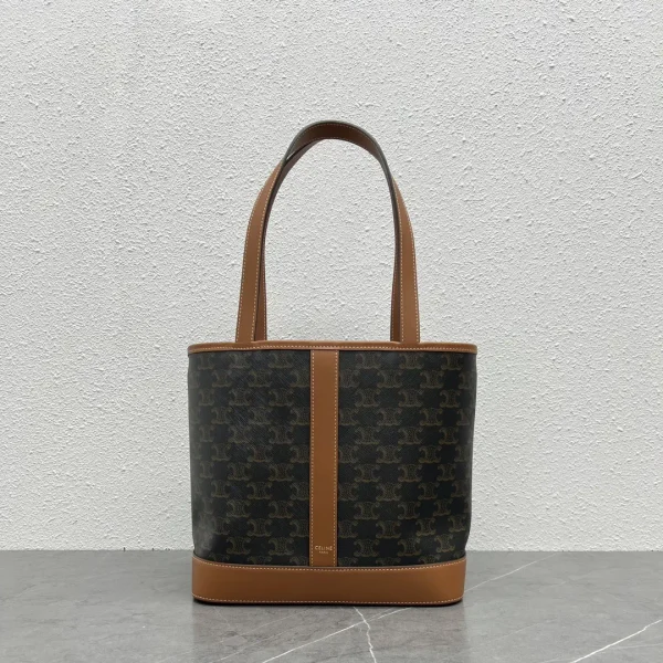 CELINE Triomphe Canvas Small Cabas Tote Bag image 1