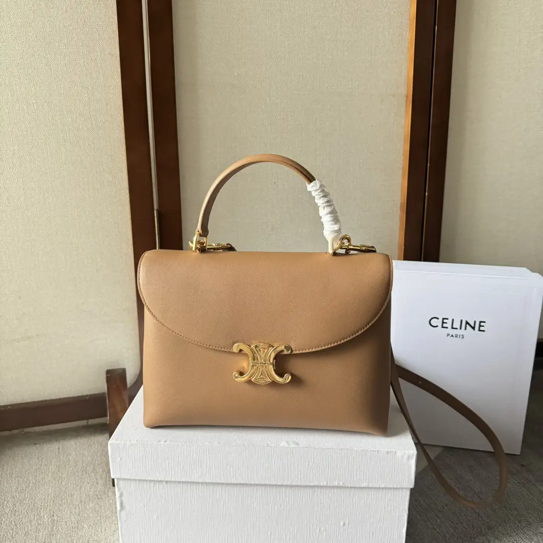CELINE Triomphe Kelly Top Handle Bag image 1