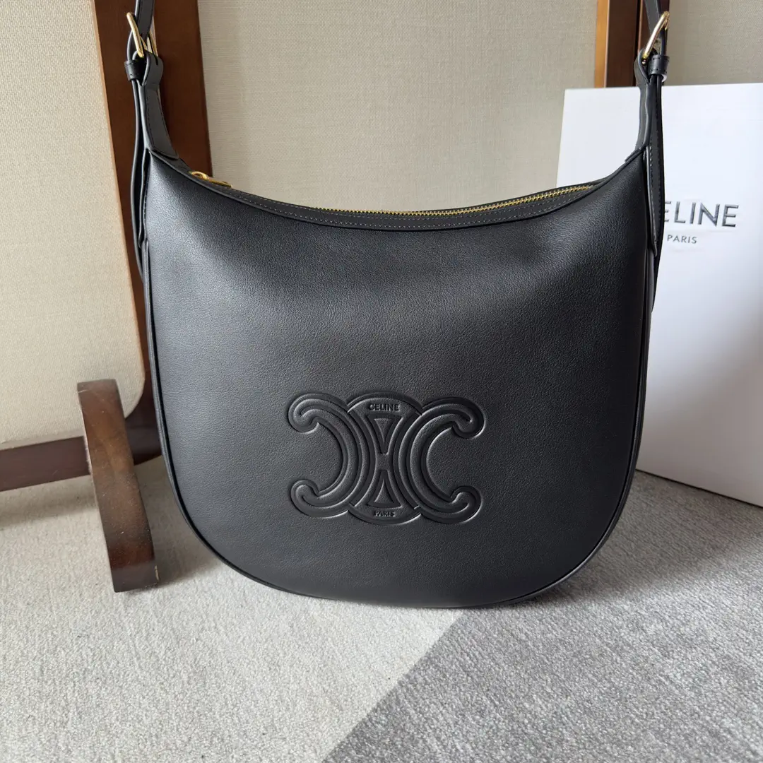 CELINE Heloise Leather Shoulder Bag image 1
