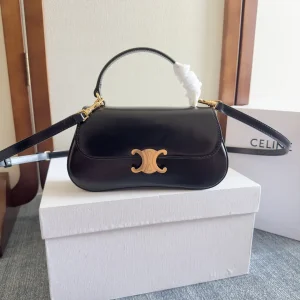 CELINE Teen Lola Shiny Calfskin Top Handle Bag image 1